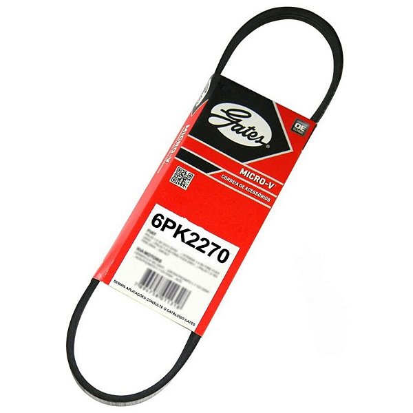 Correia do Alternador Micro V Vw Gol / Ford Ranger / MB Sprinter / Jeep Cherokee - 6PK2270