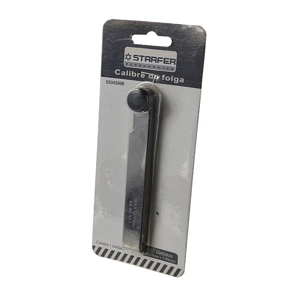 Calibre Calibrador Folga De Válvulas Moto 13 Lâminas Starfer