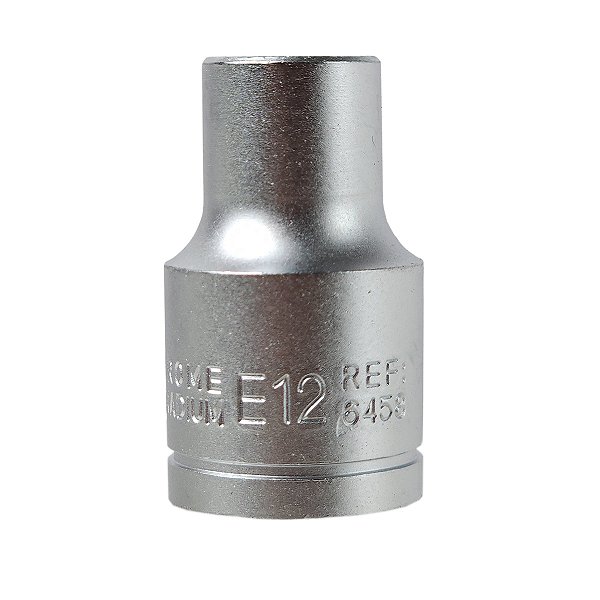 Chave Soquete Hexalobular Cr-V 1/2 Pol - E12 Waft