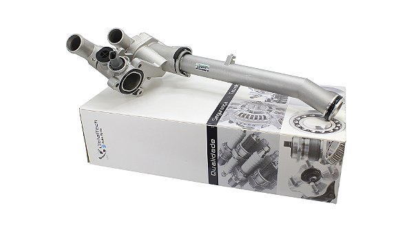 Carcaça Completa Tubo Água em Alumínio Audi A3 Vw Gol G5 Voyage Golf - 032121065K