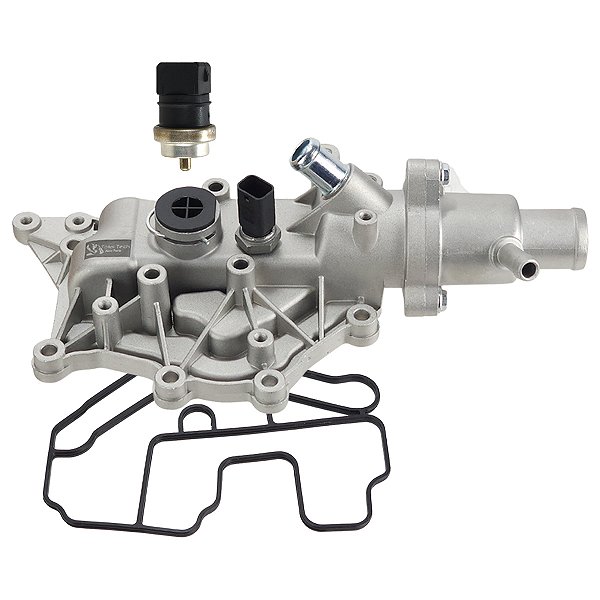 Carcaça Válvula Termostática Renault Clio Kangoo Megane Logan 1.6 16V - Aluminio