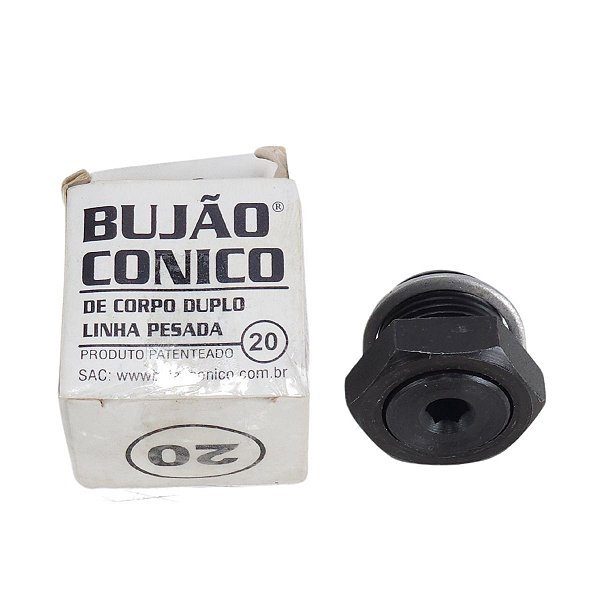 Bujão Cárter Linha Diesel 20mm Cônico Mercedes Benz - BC20
