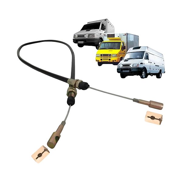 Cabo Do Acelerador 108cm Iveco Daily 2.8 8v 3510 4012 4910 4912 97 a 07 - 93828146