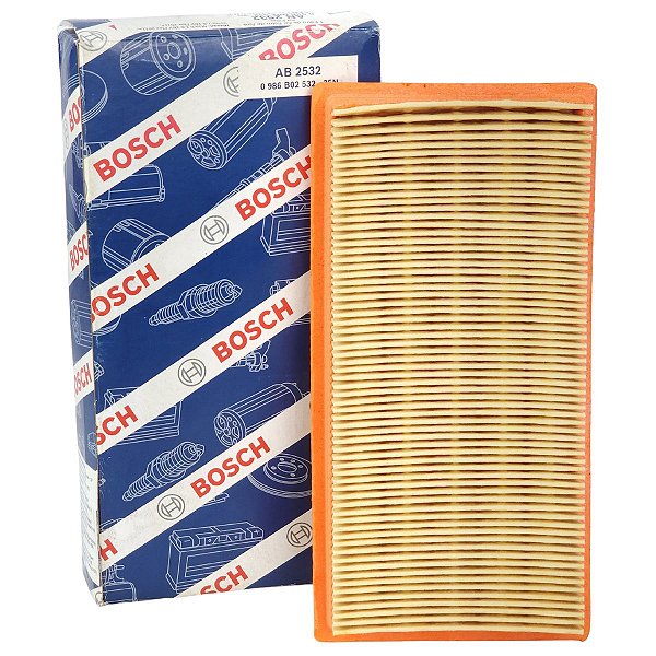 Filtro De Ar Bosh Nissan March Versan 1.6 16V 2011 A 2020 - 0986B02532