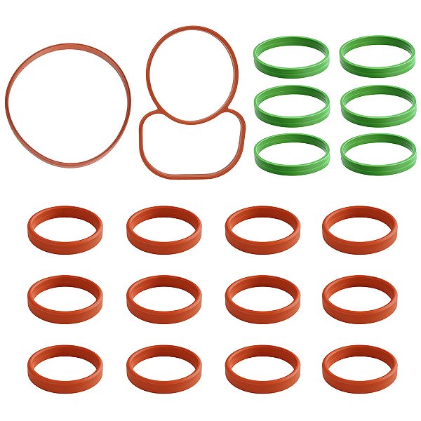 Kit Juntas Do Coletor De Admissão e Tbi Vw Amarok 3.0 V6 2017/...