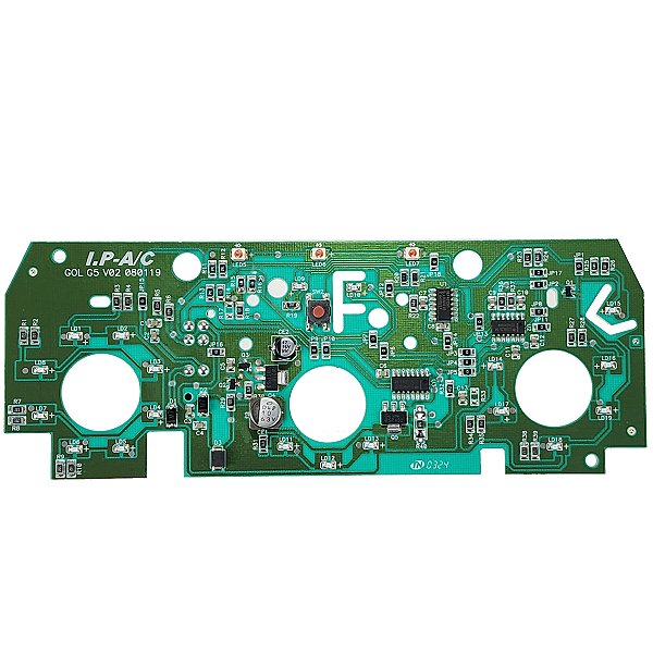 Placa Painel Ar Condicionado Vw Gol Saveiro Voyage G5 2008 A 2012