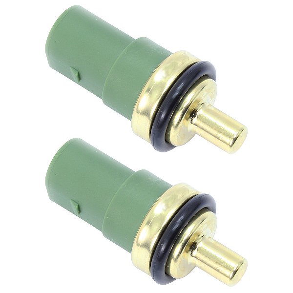 PAR SENSOR DE TEMPERATURA DE ÁGUA VOLKSWAGEN GOL FOX POLO GOLF BORA KOMBI PARATI - AUDI A3 A4