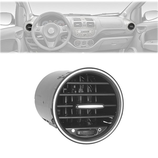 Difusor De Ar Painel Fiat Grand Siena 2012-2017 / Palio 2016 2017