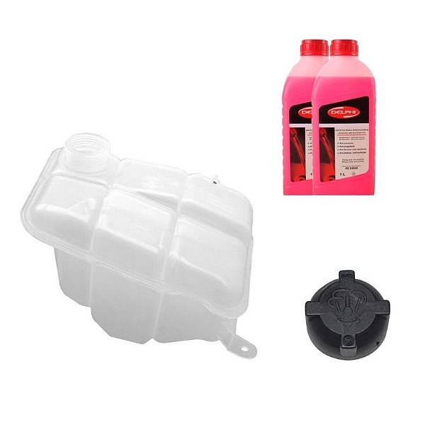 Reservatório do Radiador com Tampa e Fluido Vw Ford Mb