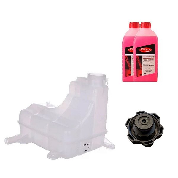 Reservatório de expansão com Tampa e Fluido S10 Trailblazer