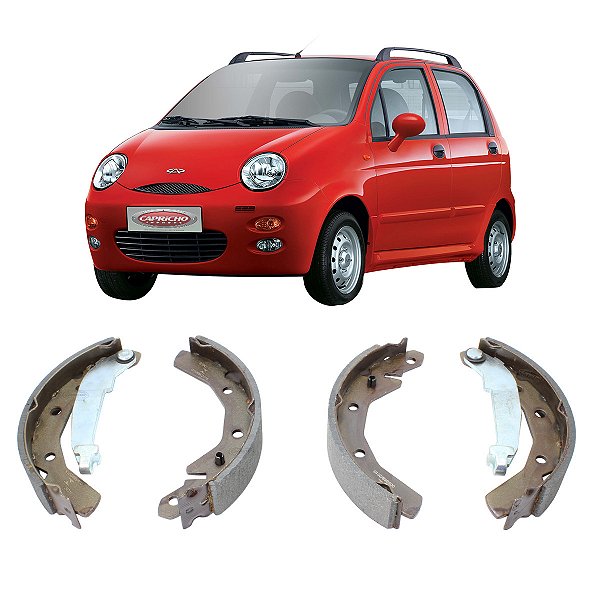 Sapata De Freio Cherry  QQ 1.6 16V 2010/... CI7457