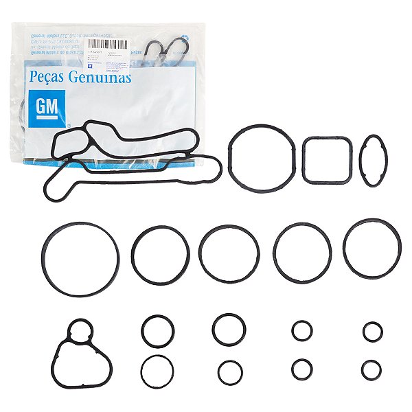 Kit Juntas Trocador de Calor GM Cruze Tracker 1.8 Sonic 1.6 - 2724577