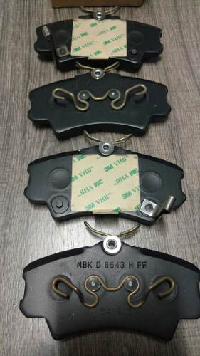 Jogo De Pastilhas New Civic Original Honda Dianteira