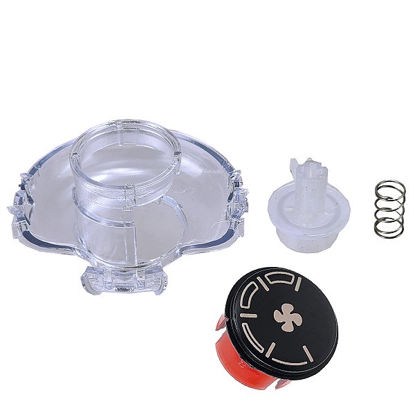 Kit Reparo Botão Comando Ar Condicionado Vw Fox Spacefox