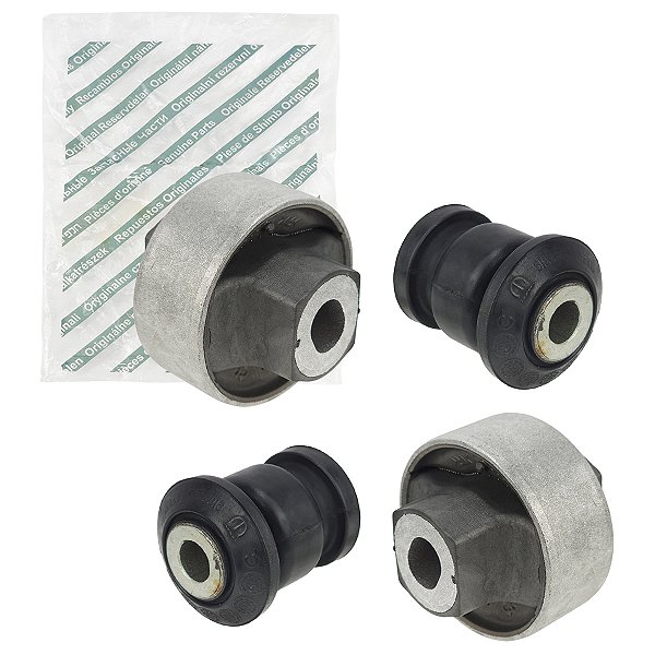 Kit 4 Buchas da Bandeja Dianteira Fiat Toro Jeep Renegade - 51939754 / 51939753