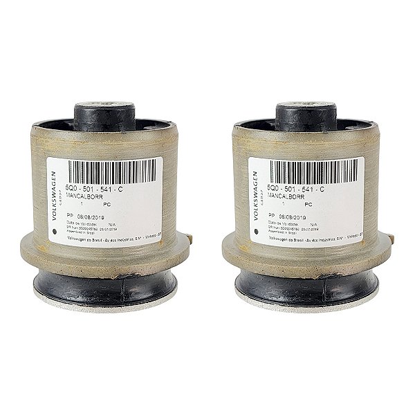 Par Bucha Eixo Traseiro Original Vw Jetta Virtus Polo T-Cross Nivus - 5Q0501541C