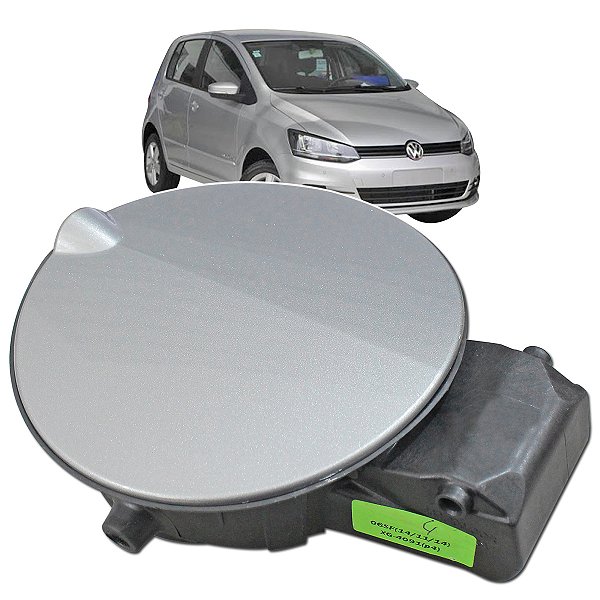 Portinhola Tampa Tanque Combustível Vw Fox / Crossfox / Spacefox 2015 - Prata