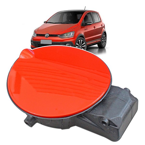 Portinhola Tampa Tanque Combustível Vw Fox Crossfox Spacefox - Vermelho Tornado