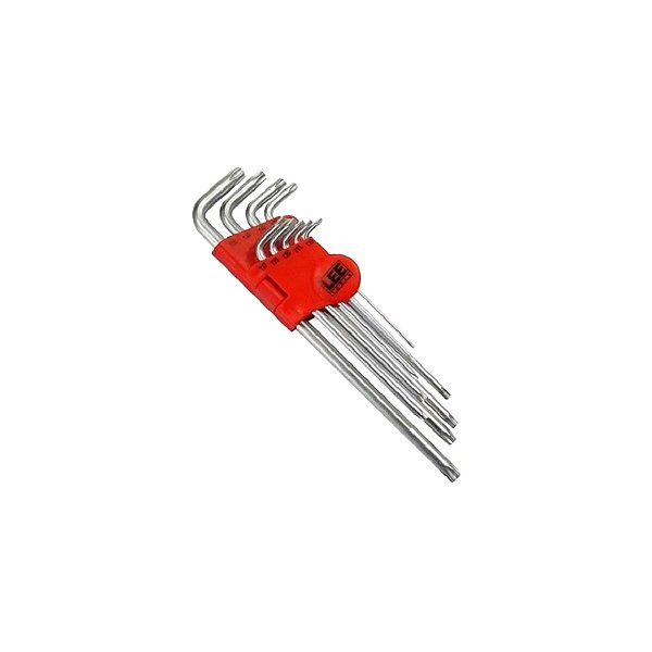 Chave Longa L Tipo Torx T10 A T50  Com Suporte PVC Tools