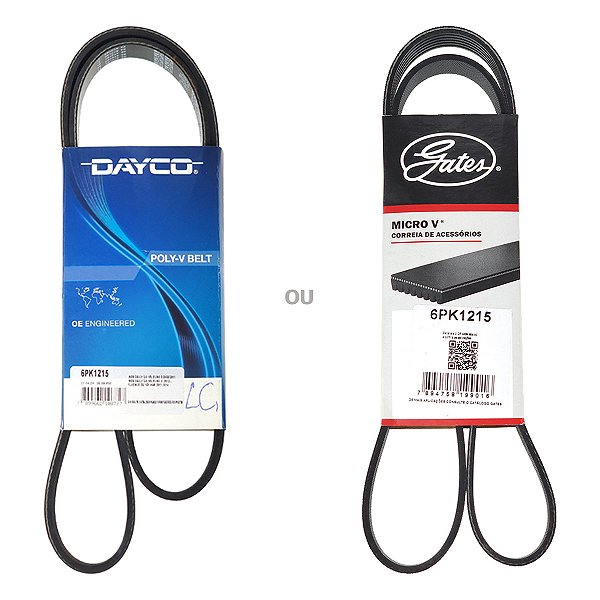 Correia Poly-V Alternador Iveco Daily Nova Daily Renault Fluence - 6PK1215 504092335
