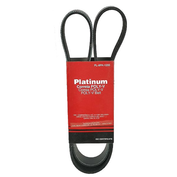 Correia Alternador Volkswagen 5-140E 8-150E Delivery 2005 A 2011 - 120,5 Cm