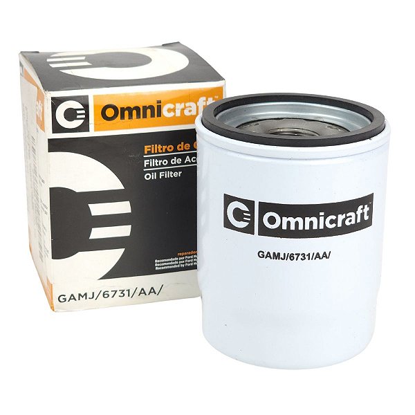Filtro De Óleo Omnicraft Honda Fit V-Tec 1.5 16V 2005/2008 - GAMJ6731AA