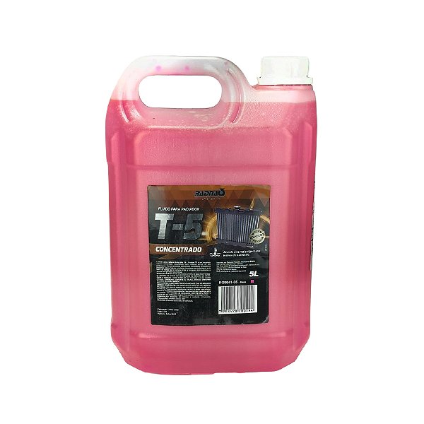 Aditivo Concentrado RADNAQ T-5 Para Radiador RQ904105 Rosa 5L