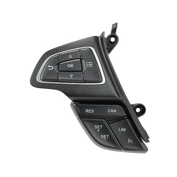 Botão Do Volante (Lado Esquerdo) Multifunção Com Piloto Automático Original Ford Ecosport 2017 a 2021 - GN159E740CA