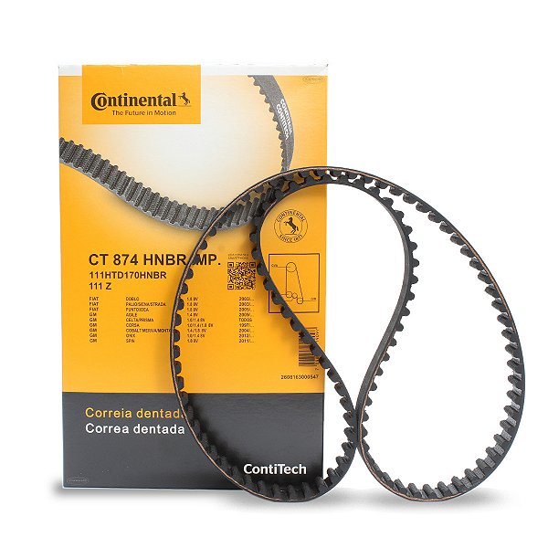 Correia Dentada Hnbr Doblo Palio Siena Punto Idea 111 Dentes