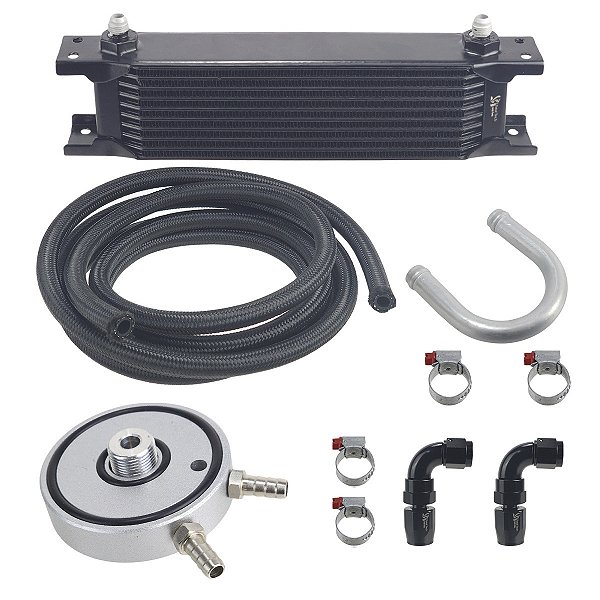 Kit Upgrade Radiador De Óleo Trocador De Calor Câmbio AL4 Peugeot / Citroen