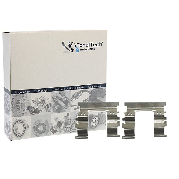 Par Molas Anti Ruidos Dianteira Direita / Esquerda Mitsubishi L200 Sport - Outdoor 2003 / 2012