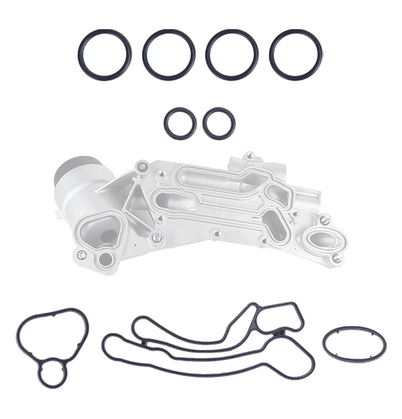 Kit Junta Radiador De Óleo Trocador De Calor Cruze 1.8 16V