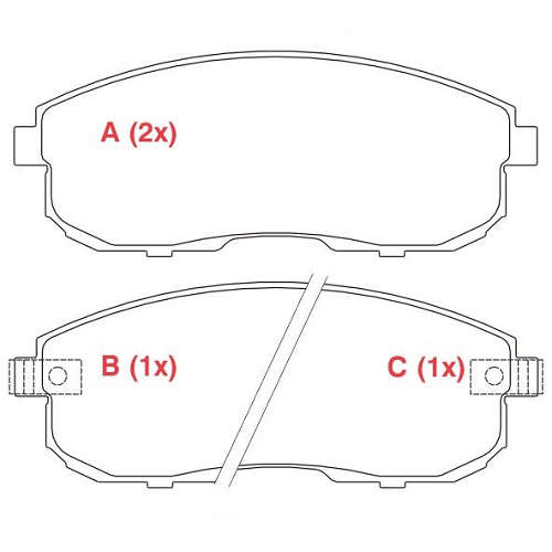 PASTILHA DE FREIO FREIO SENTRA 2008>