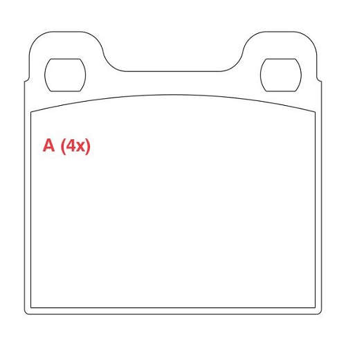 PASTILHA DE FREIO FREIO PASSAT