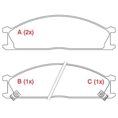 Pastilha De Freio Frontier