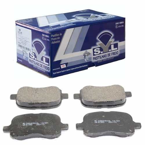 Jogo Pastilha De Freio Dianteiro - Toyota Corolla - Syl1393