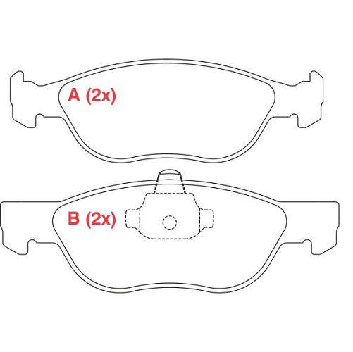PASTILHA DE FREIO FREIO BRAVO