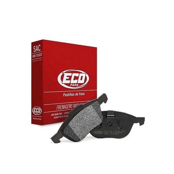 Kit Pastilha De Freio Dianteiro Volkswagen Gol Voyage Saveiro Parati 2011/...