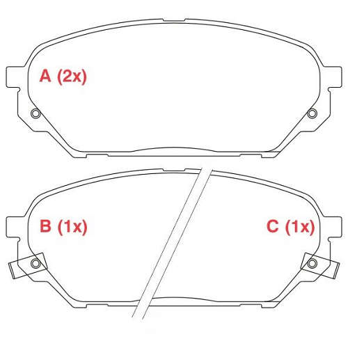 PASTILHA DE FREIO FREIO VERACRUZ 2007>