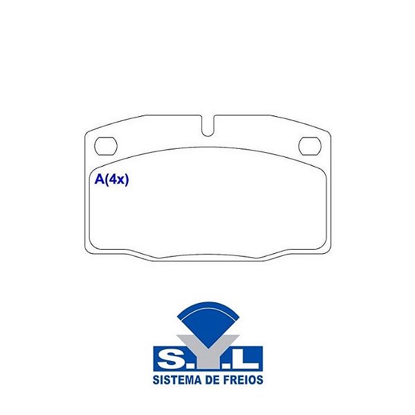Pastilhas De Freio Dianteira Daewoo Espero / Nexia / Aranos