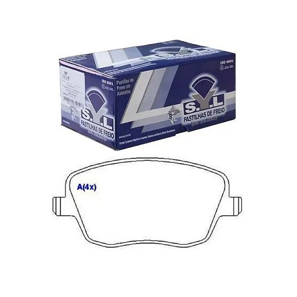Pastilhas De Freio Dianteira Volkswagen / Seat / Skoda