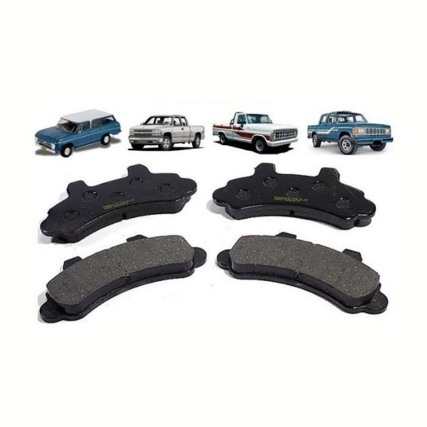 Pastilhas De Freio Dianteira Chevrolet A20  C20 / Ford F1000