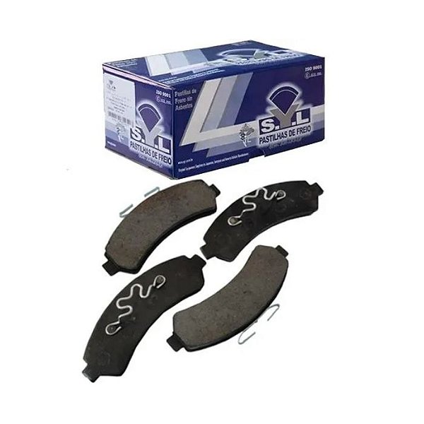 Pastilhas De Freio Dianteira Chevrolet Pick Up S10 / Blazer