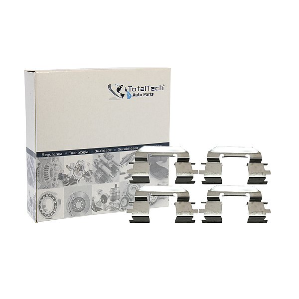 Kit 4 Molas Antiruídos Pastilhas De Freio Hyundai Hb20 1.0 Todos