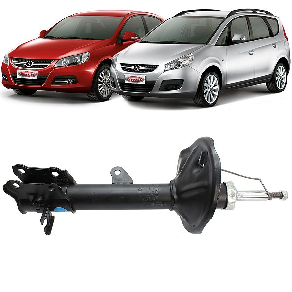 Amortecedor de Suspensão Traseiro Direito Jac J5 / J6 2011 em diante - 25385