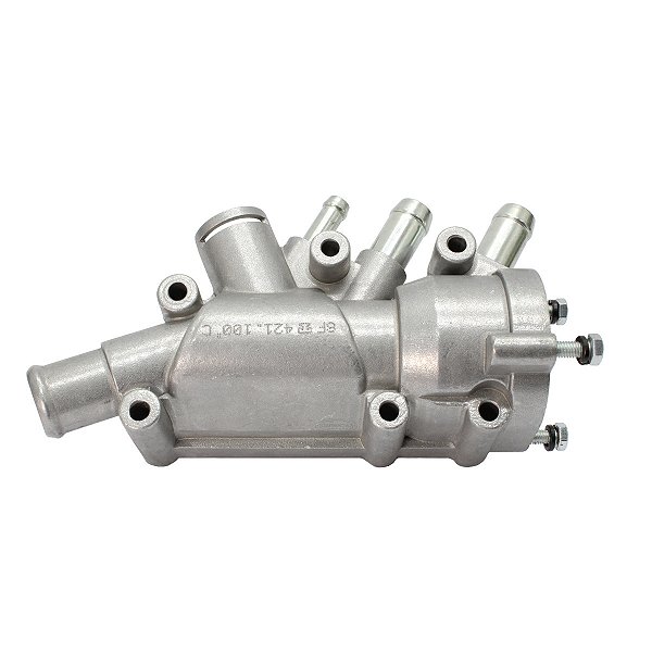 CARCAÇA VÁLVULA TERMOSTÁTICA FORD FIESTA ECOSPORT FOCUS 1.0 1.6 8V ZETEC ROCAM