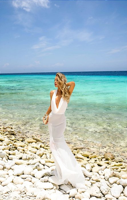 Vestido Aimee Longo