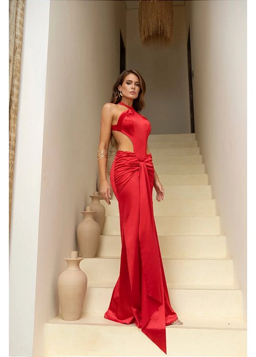 Vestido Longo Cristal Shery