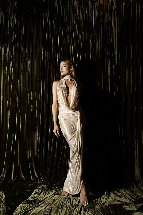 CONJUNTO LUMINANCE DOURADO