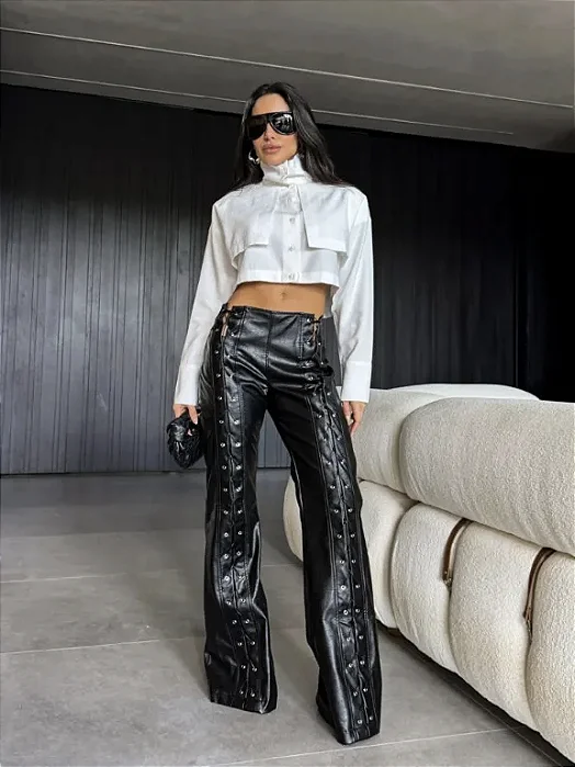 CALÇA COURO STAR